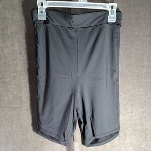 Lot of 2 In Every Story... Black Stretch Athletic Activewear Shorts NEAR NEW 3X